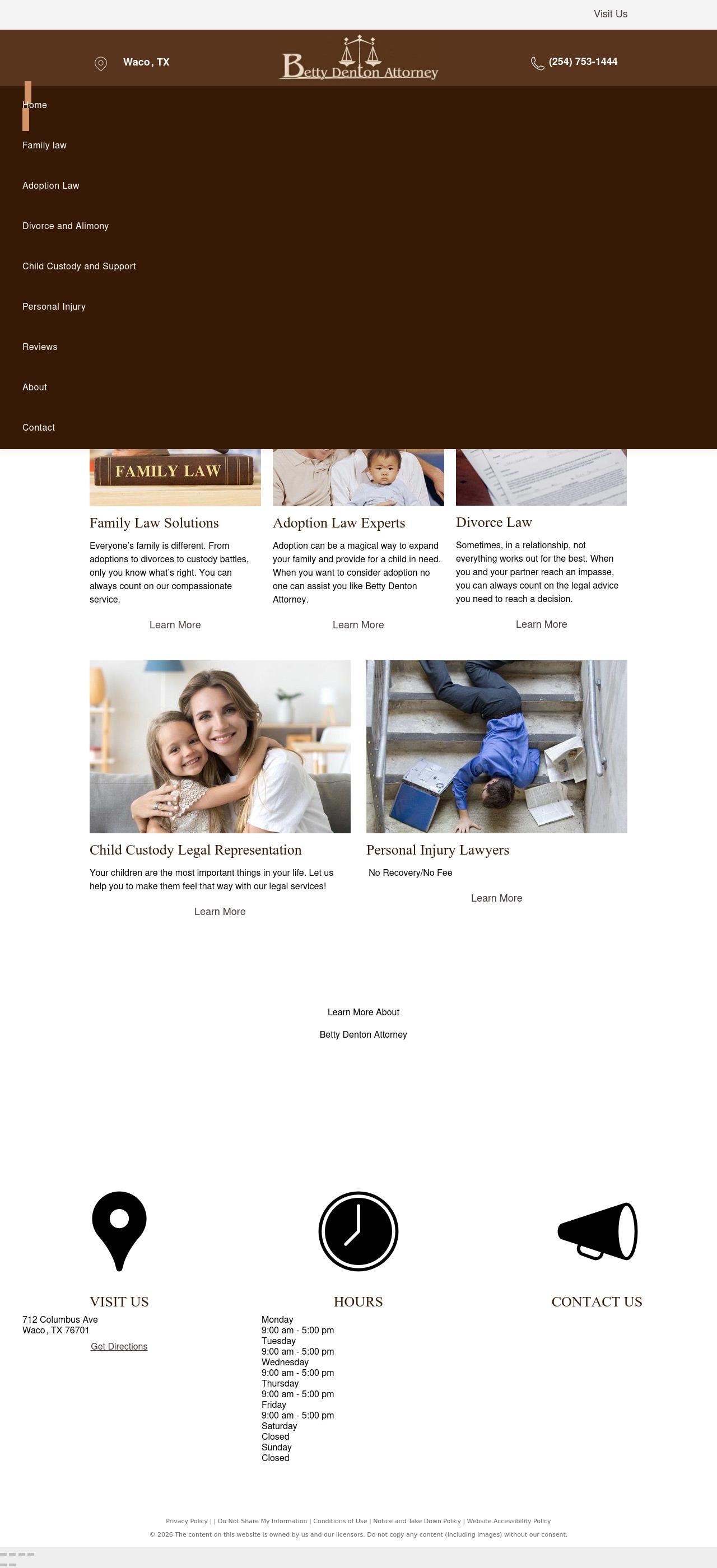 Denton, Betty - Waco TX Lawyers