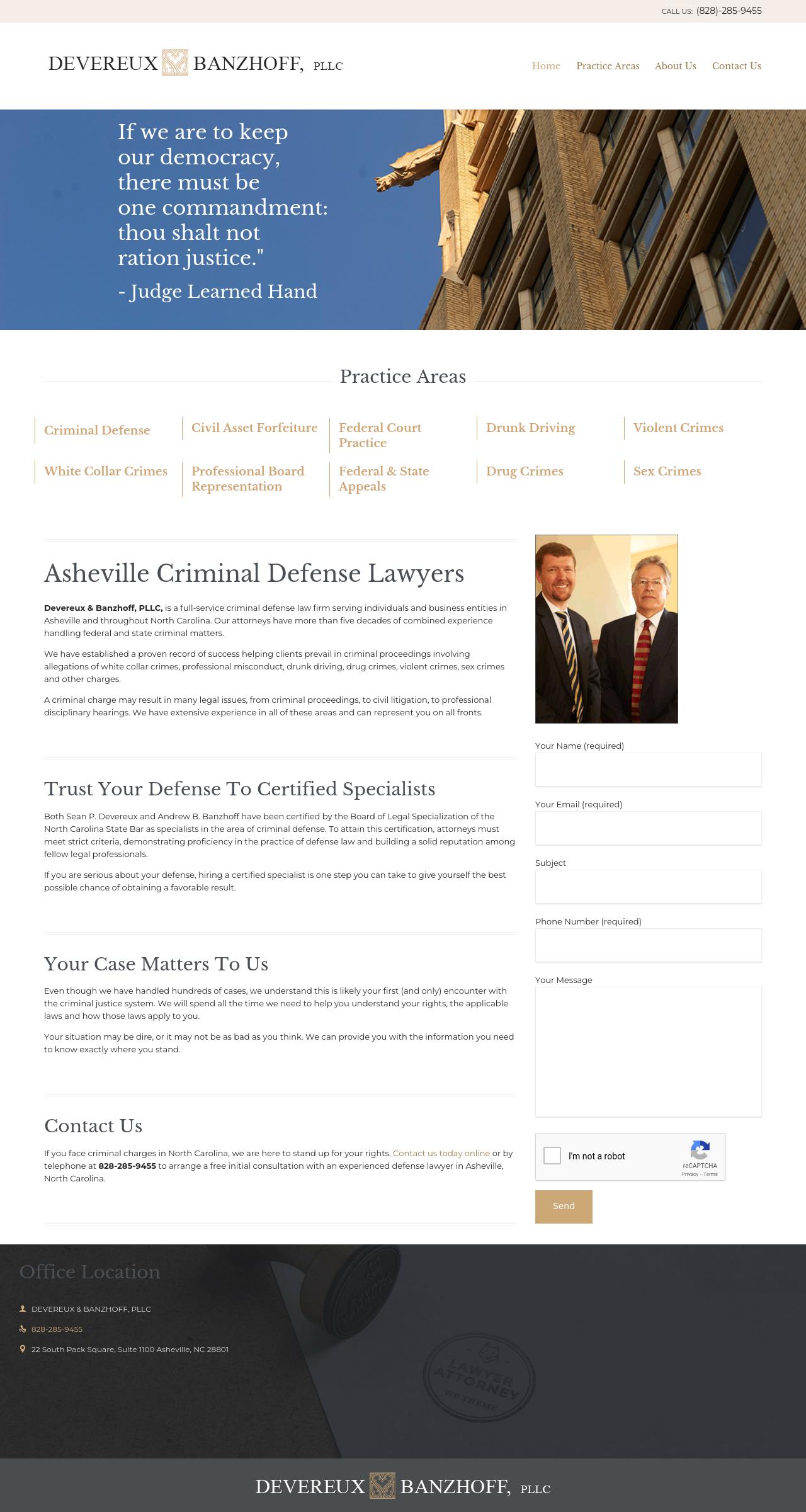 Devereux & Banzhoff, PLLC - Asheville NC Lawyers
