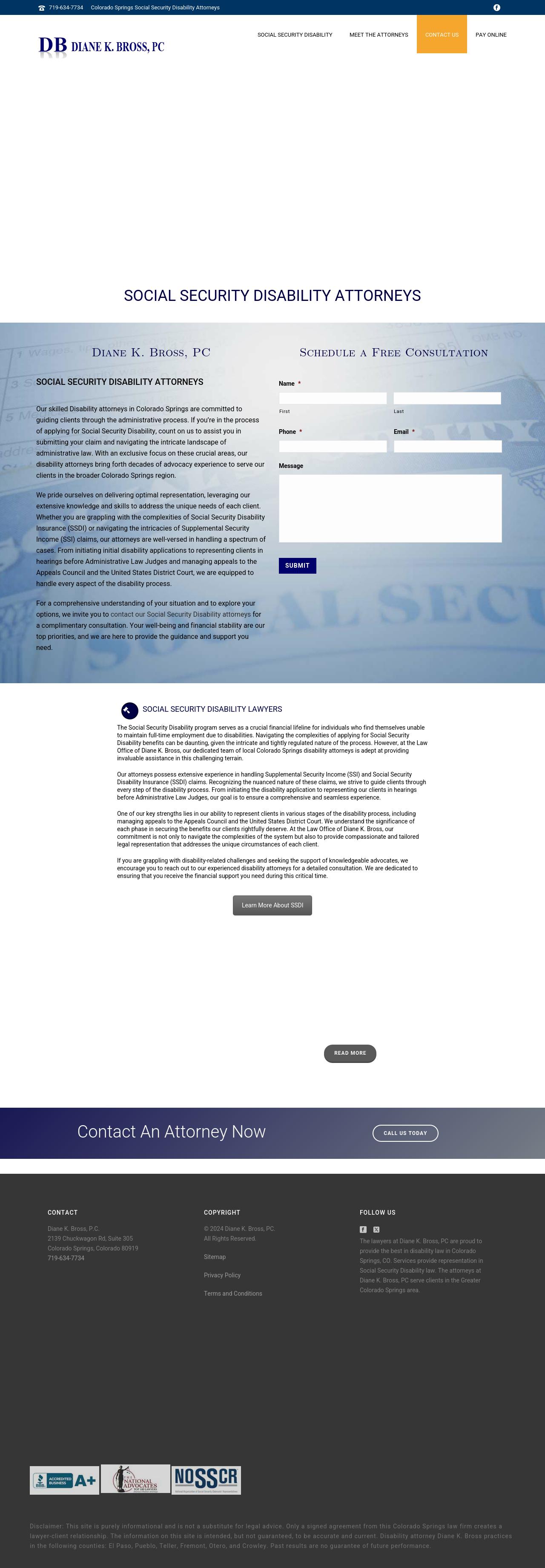 Diane K Bross, PC - Colorado Springs CO Lawyers