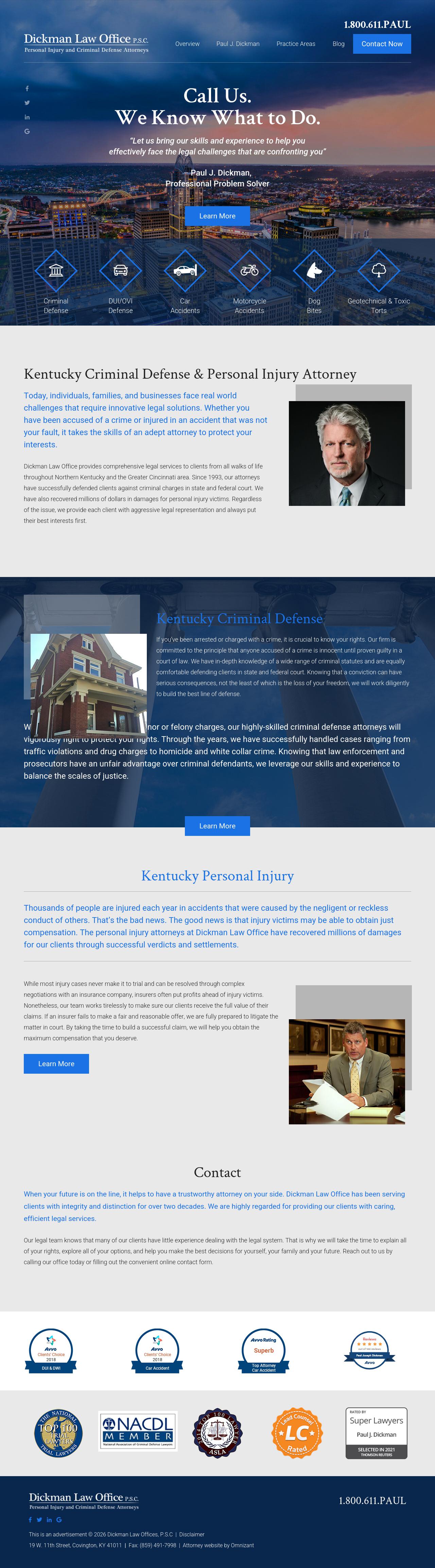 Dickman Law Office P.S.C. - Covington KY Lawyers