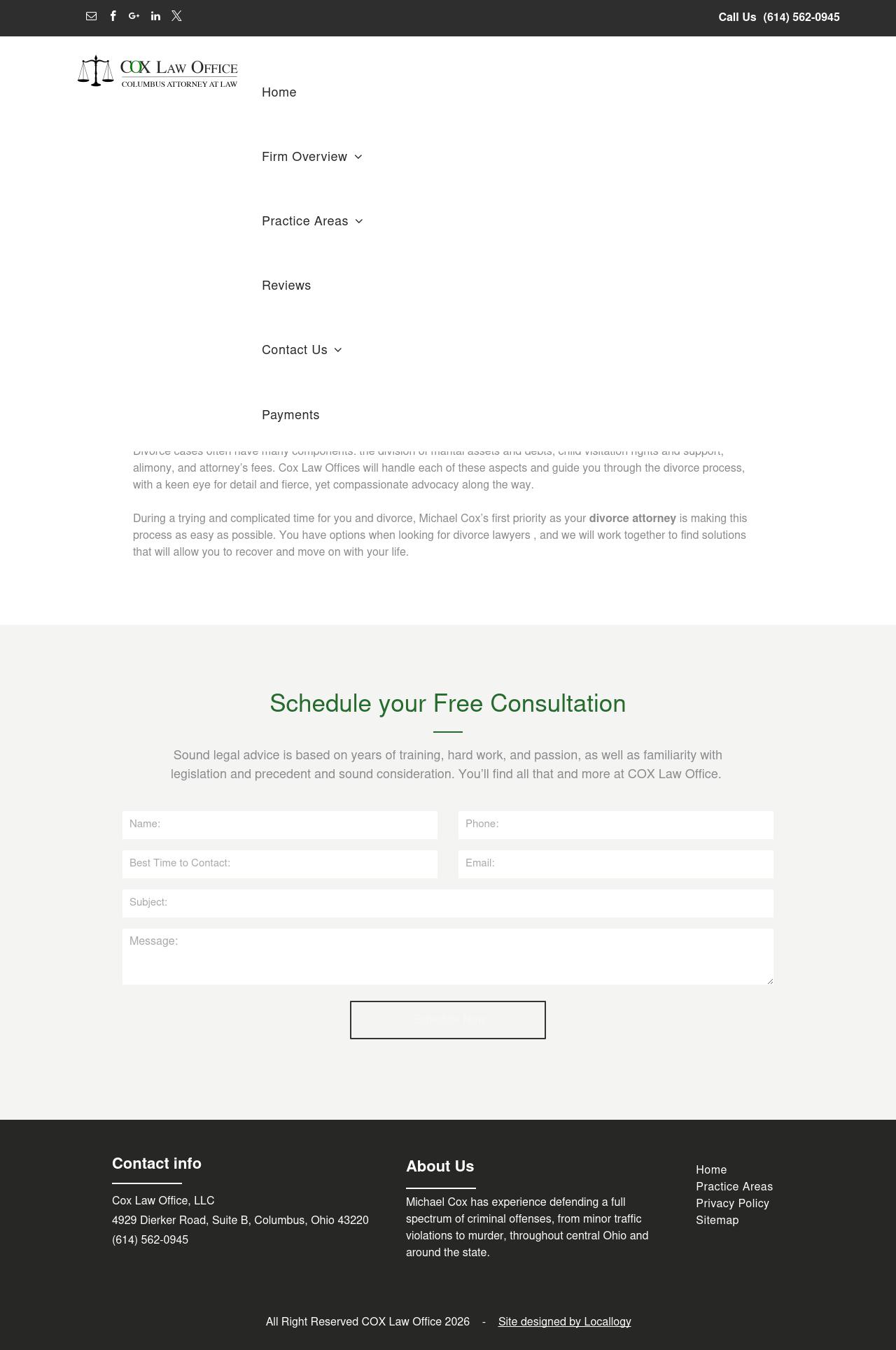 Cox Law Office - Columbus OH Lawyers