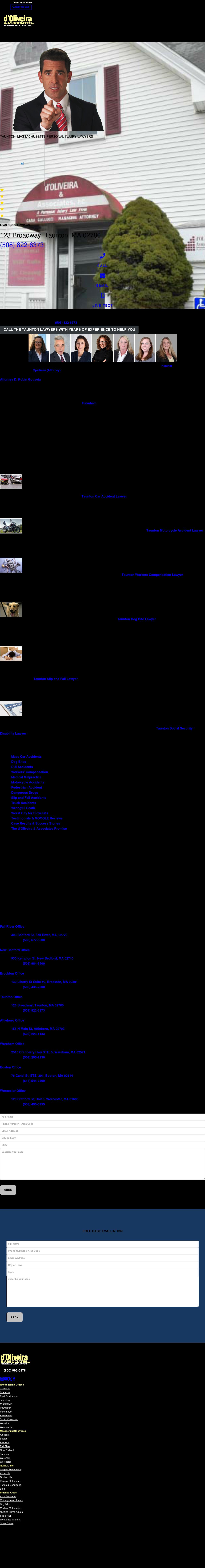 d'Oliveira & Associates - Taunton MA Lawyers
