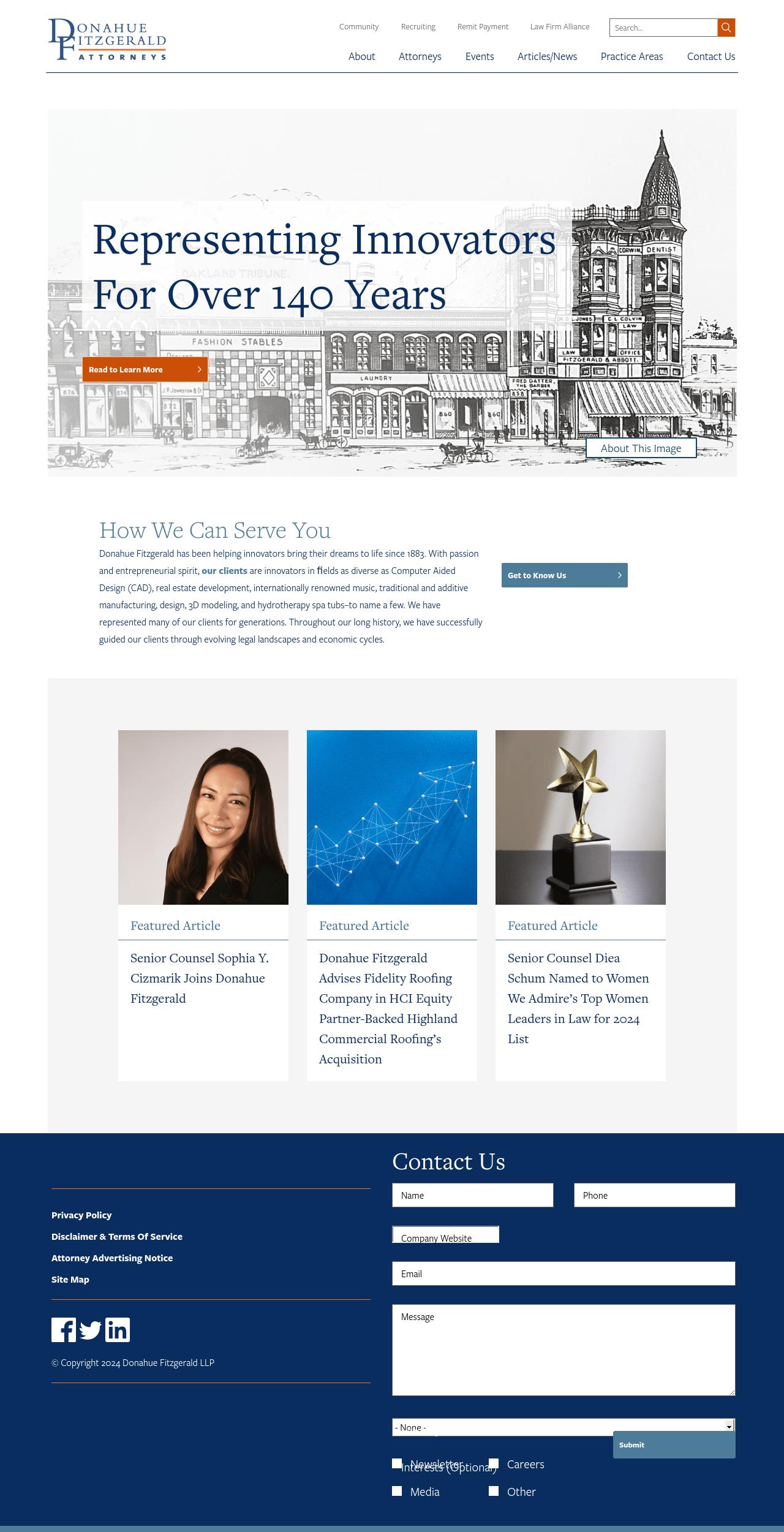 Donahue Fitzgerald LLP - Oakland CA Lawyers