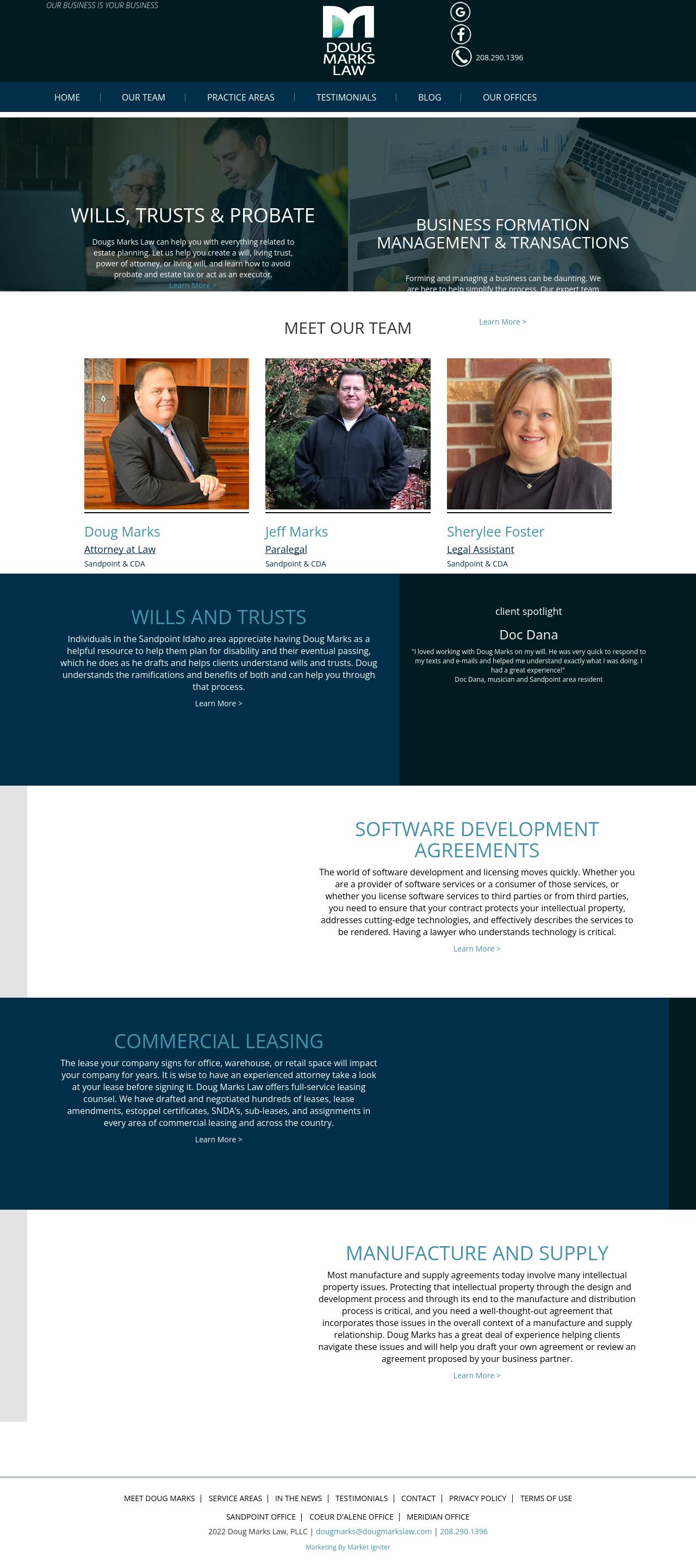 Doug Marks Law - Sagle ID Lawyers