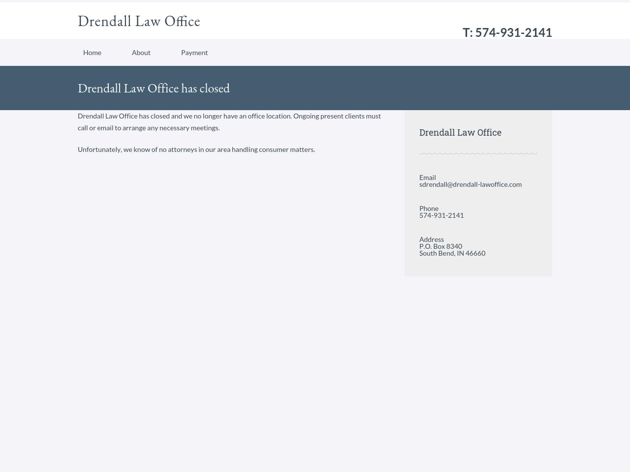 Drendall Law Office - South Bend IN Lawyers