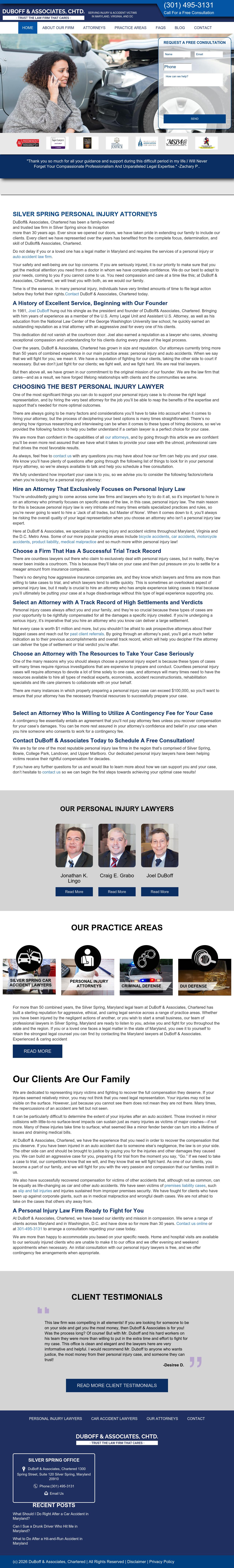 DuBoff & Associates, Chartered - Baltimore MD Lawyers