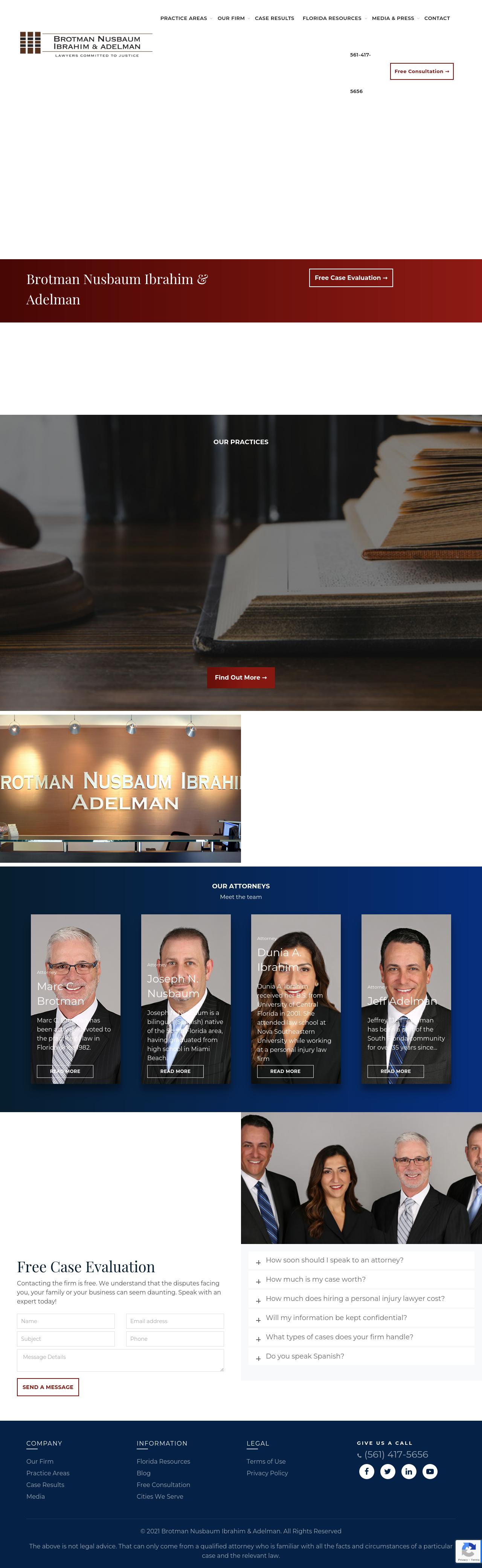 Brotman Nusbaum Ibrahim - Boca Raton FL Lawyers