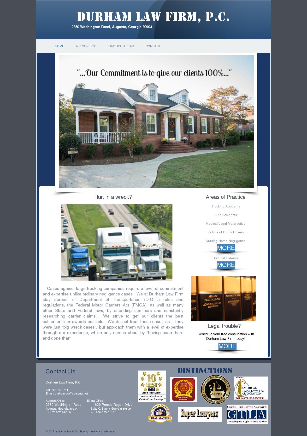 Durham Law Firm - Augusta GA Lawyers