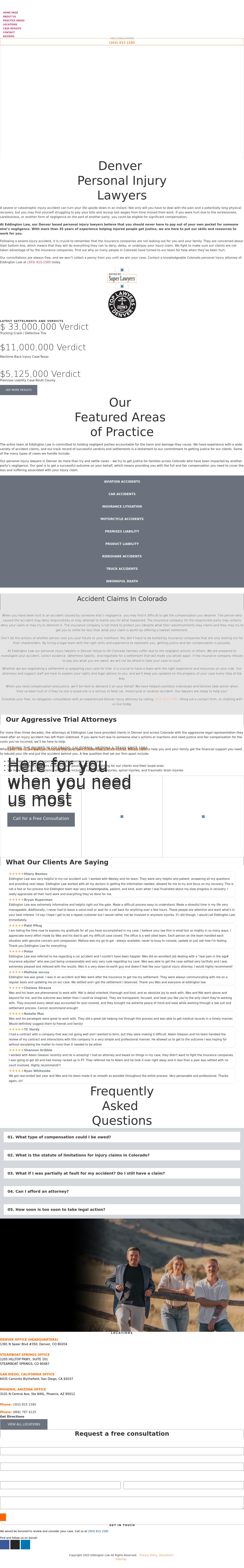 Eddington Law Firm - Steamboat Springs CO Lawyers