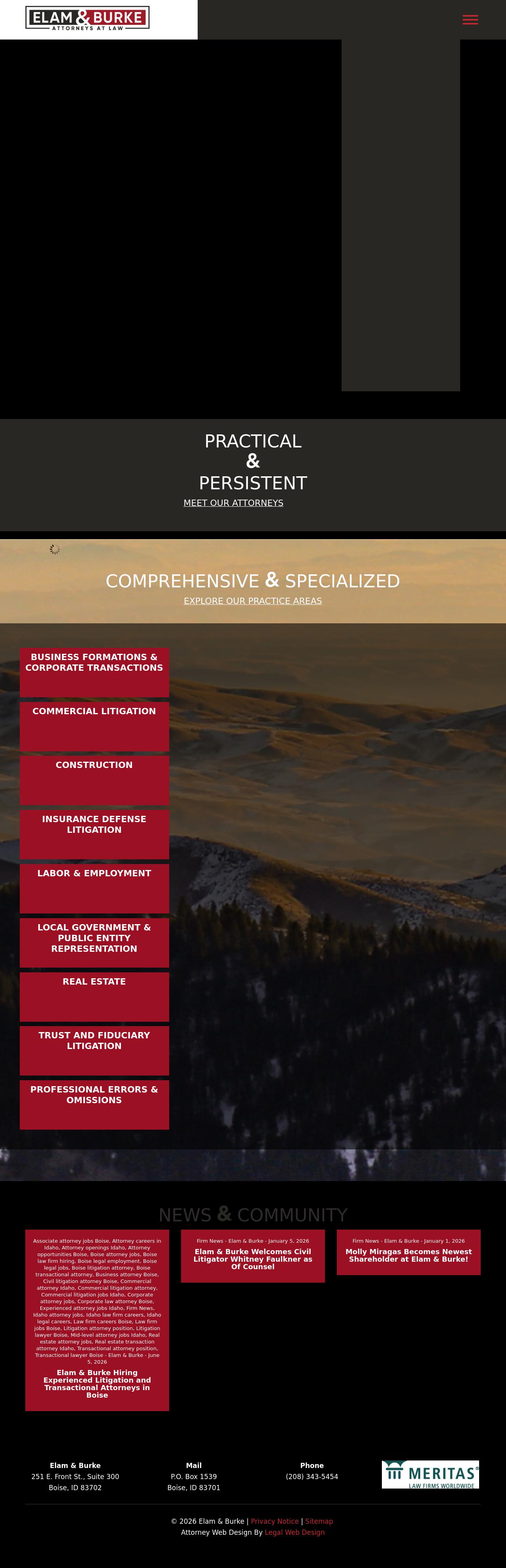 Elam & Burke P.A. - Boise ID Lawyers