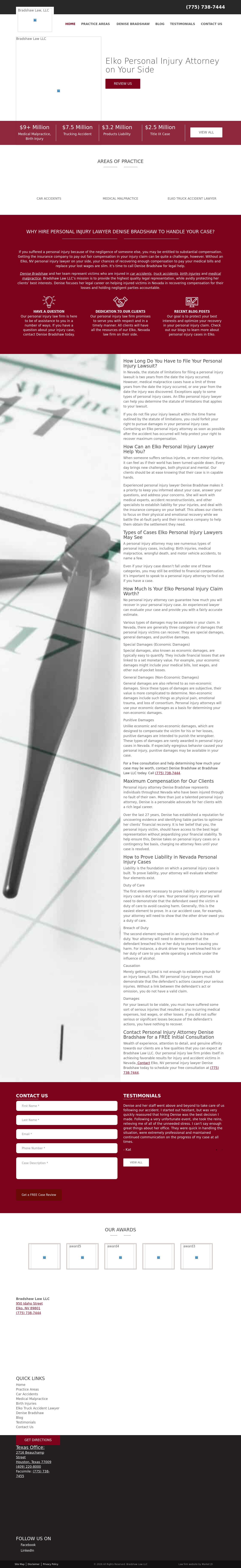 Bradshaw Law LLC - Elko NV Lawyers
