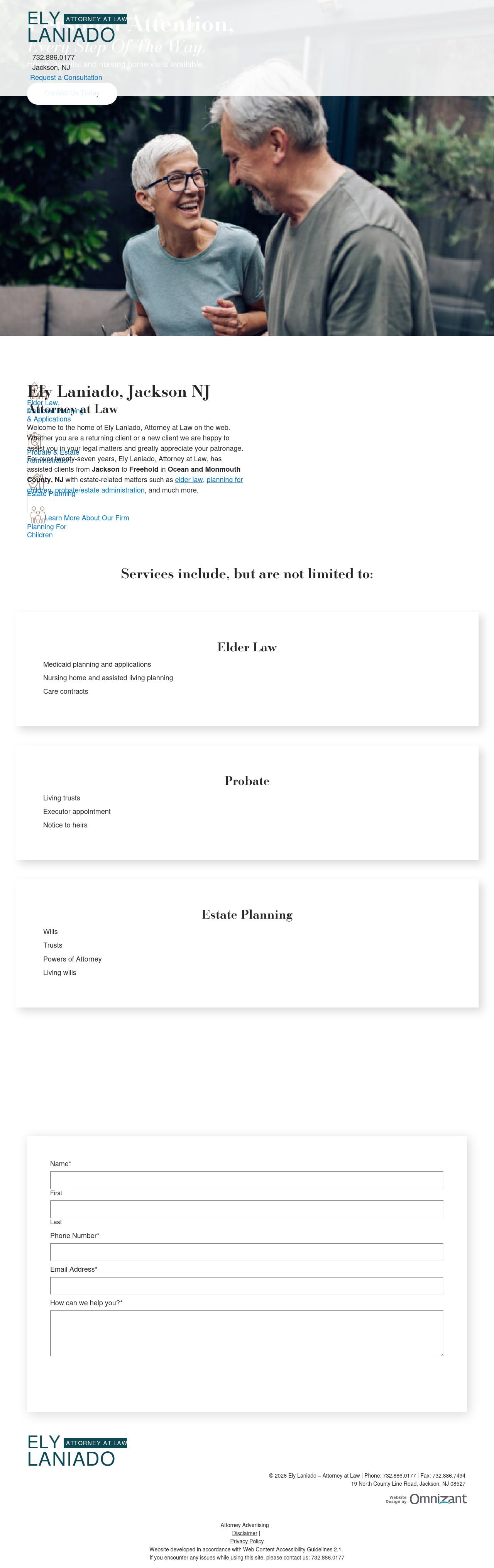 Ely Laniado, Attorney at Law - Jackson NJ Lawyers
