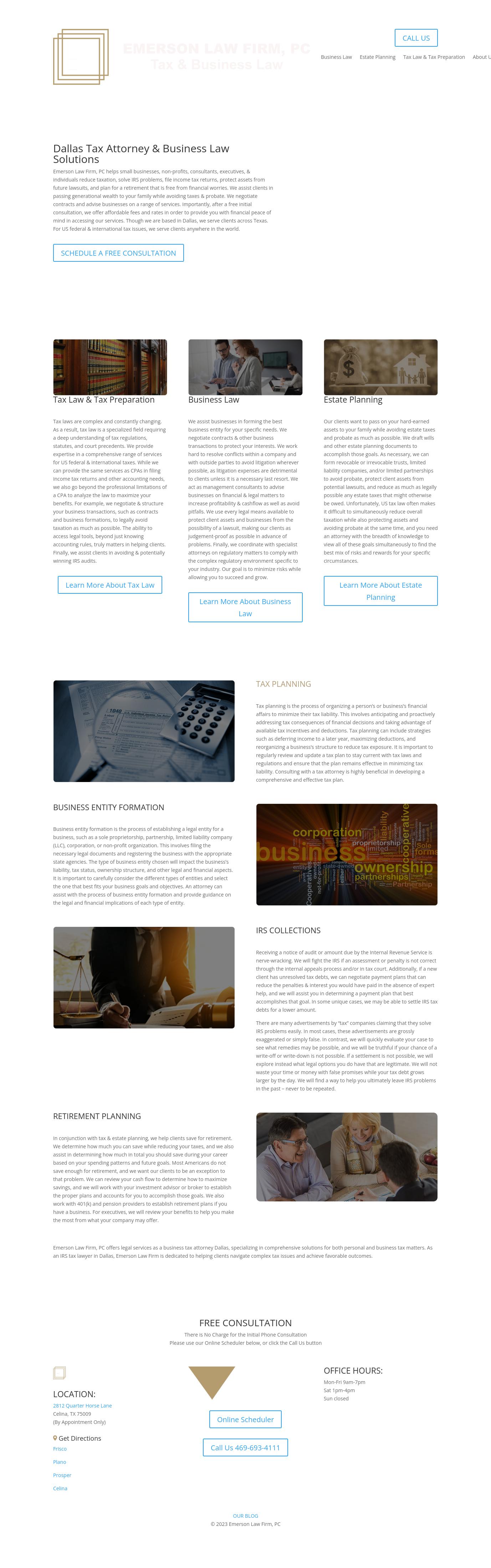 Emerson Law Firm, PC - Dallas TX Lawyers
