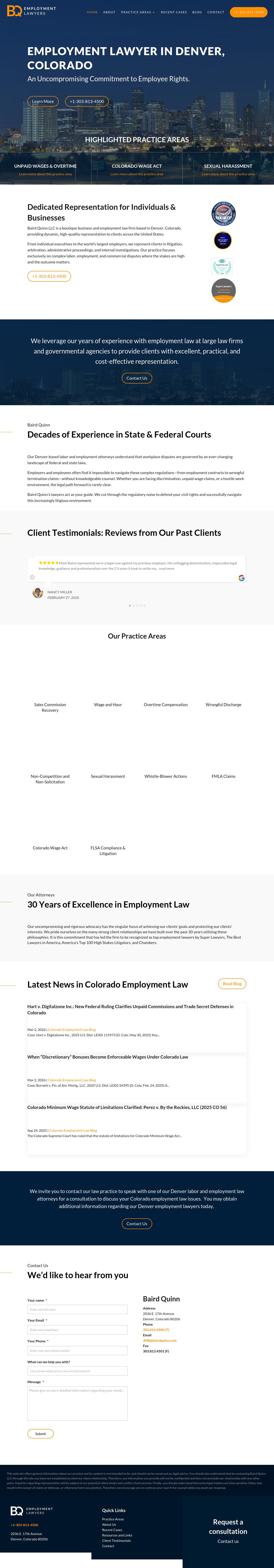 Baird Quinn LLC - Denver CO Lawyers