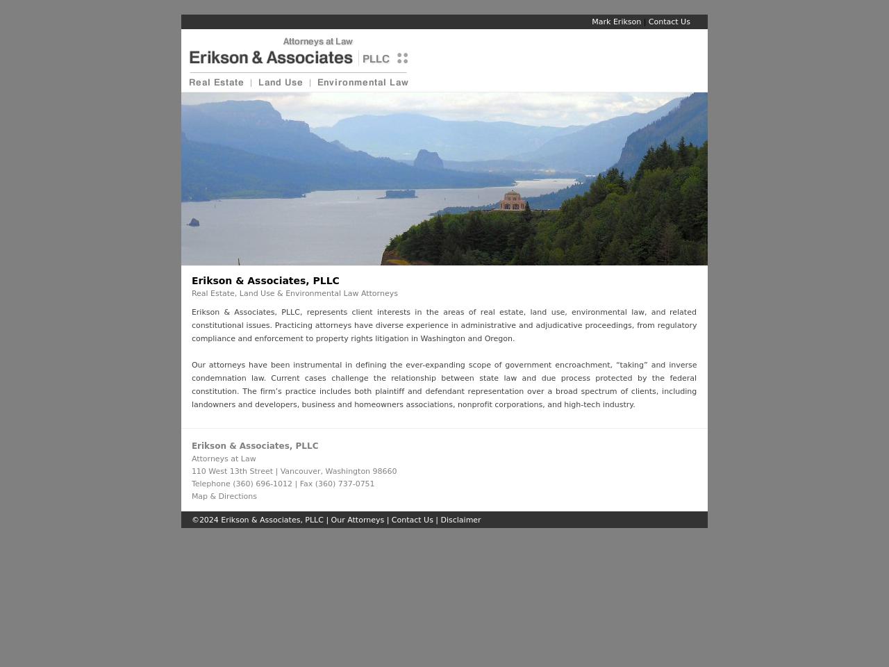 Erikson & Associates, PLLC - Vancouver WA Lawyers