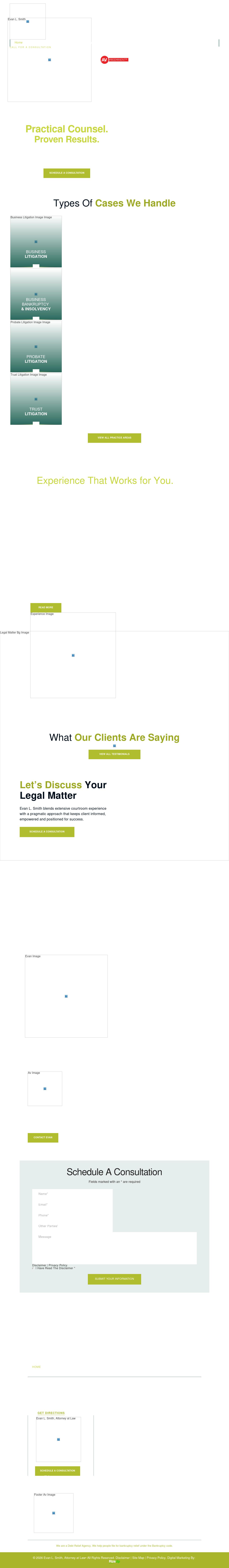 Evan L. Smith, Attorney at Law - Arcadia CA Lawyers