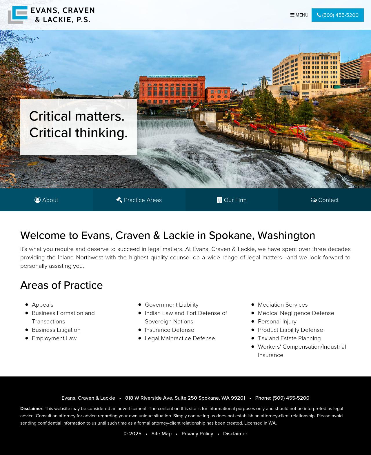 Evans Craven & Lackie PS. - Spokane WA Lawyers