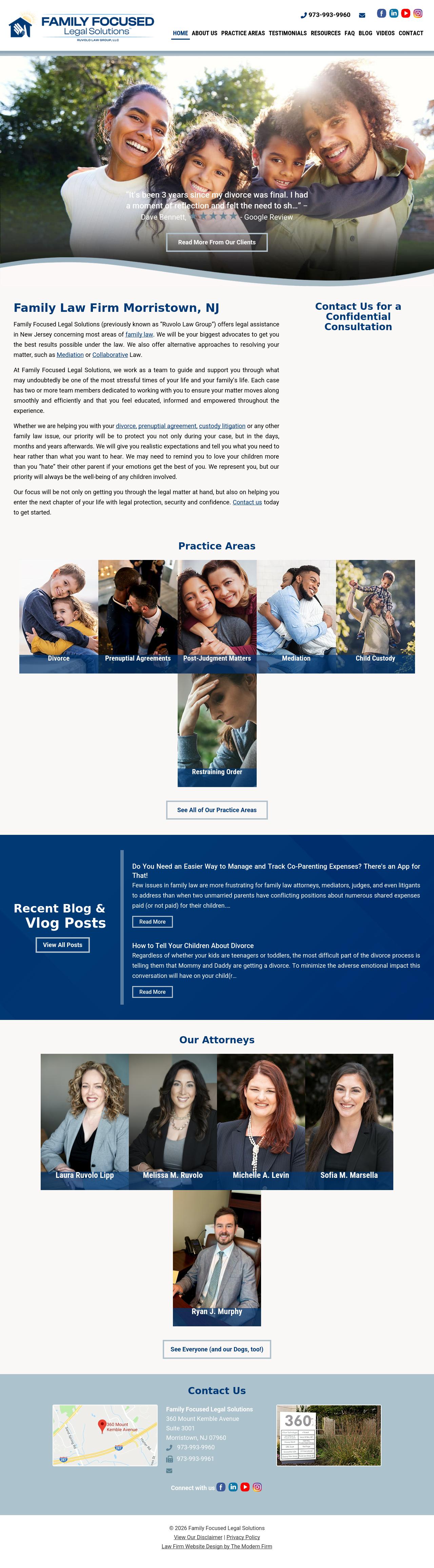 Family Focused Legal Solutions - Morristown NJ Lawyers