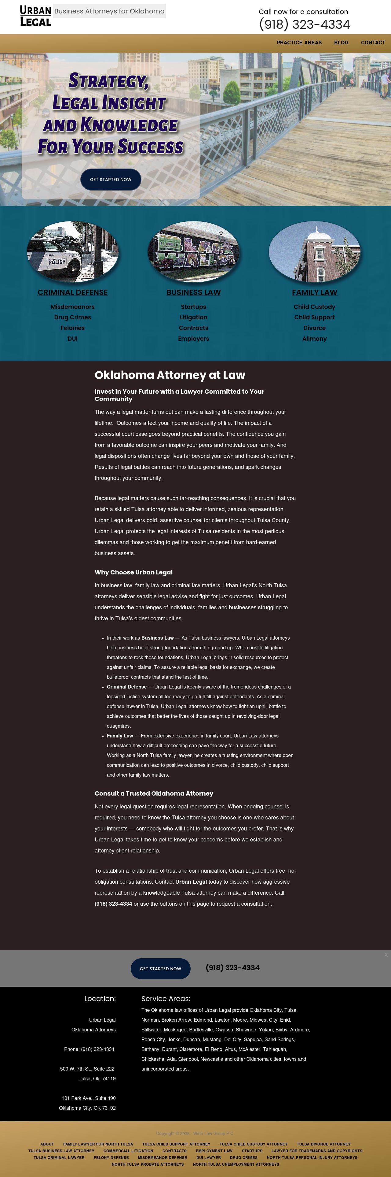 Urban Legal - Tulsa OK Lawyers