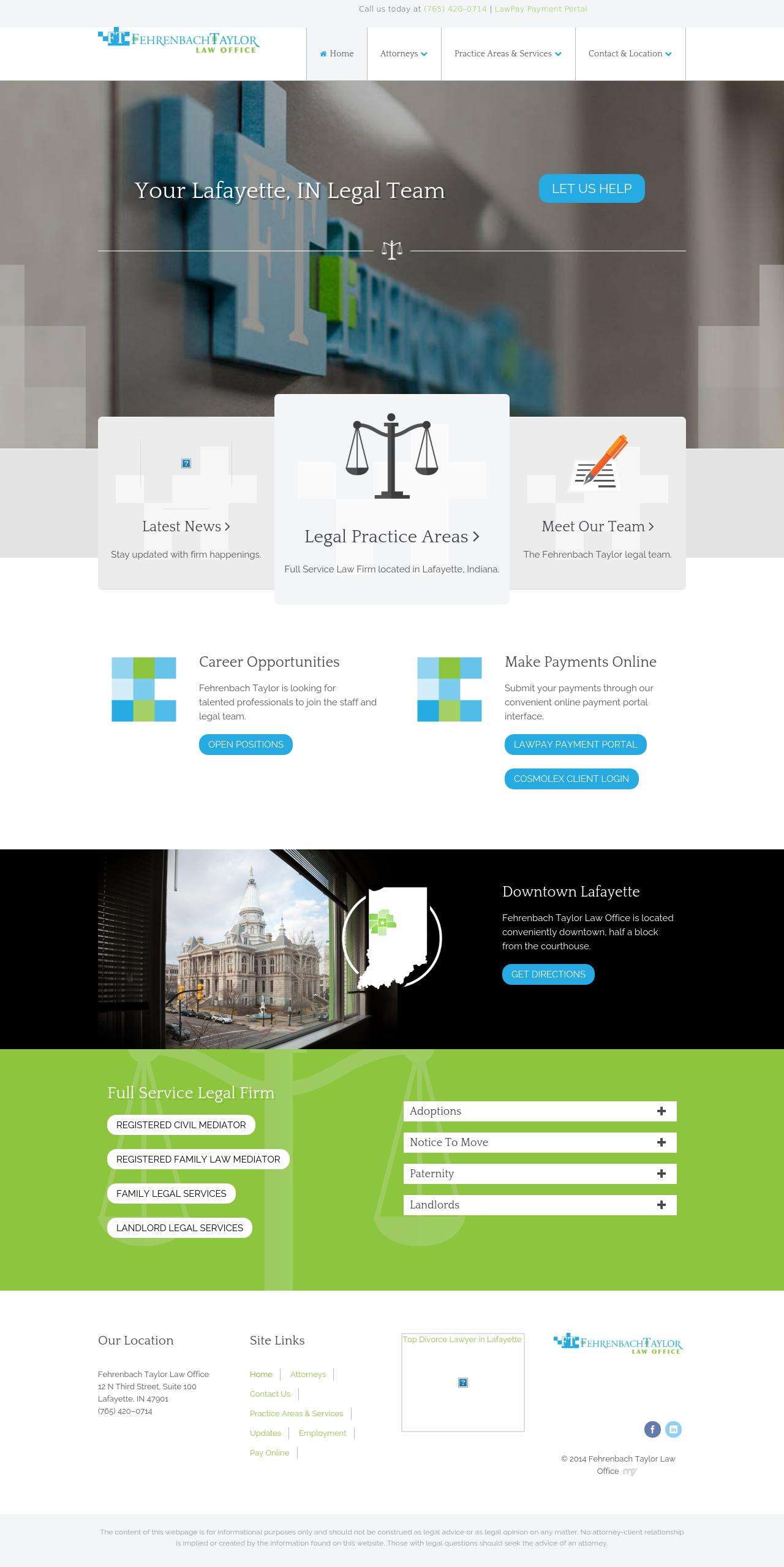 Fehrenbach Taylor Law Office - Lafayette IN Lawyers