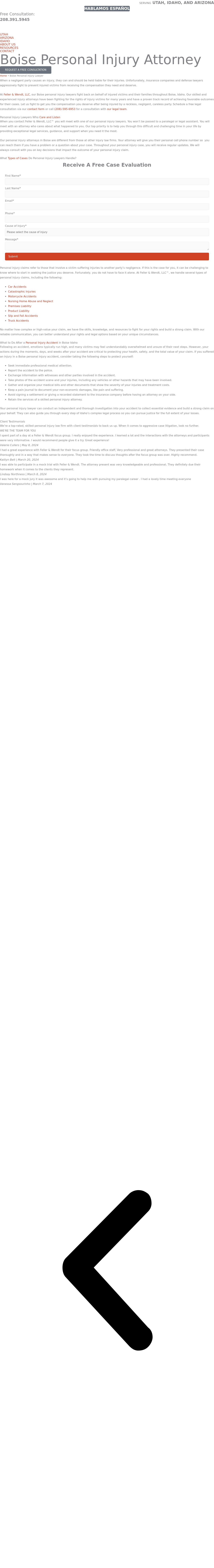 Feller & Wendt, LLC - Boise ID Lawyers