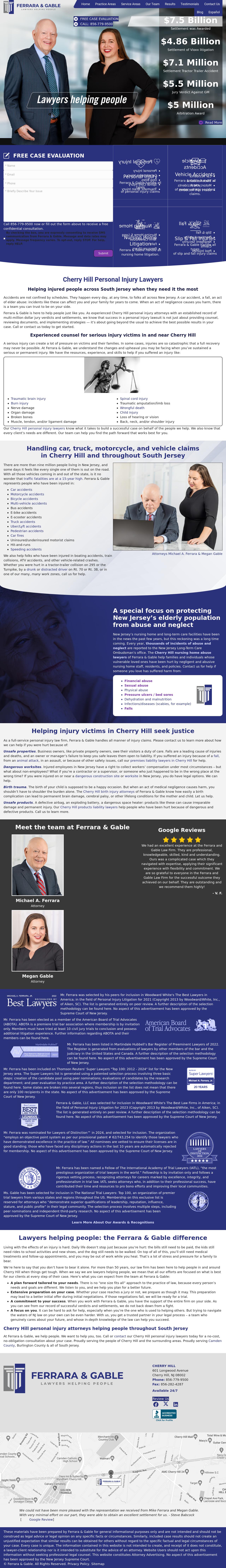 Ferrara & Gable - Cherry Hill NJ Lawyers