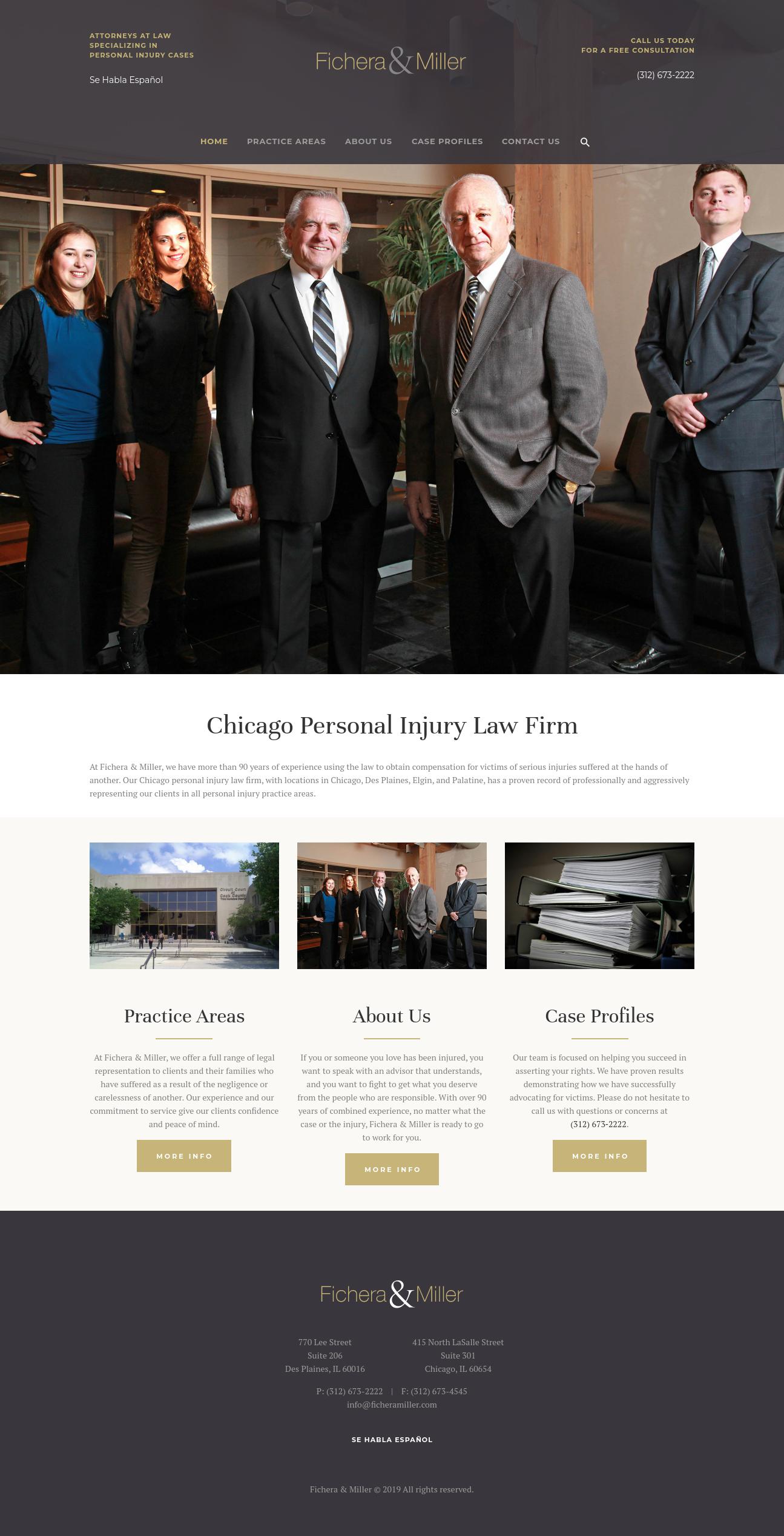 Fichera & Miller, P.C. - Chicago IL Lawyers