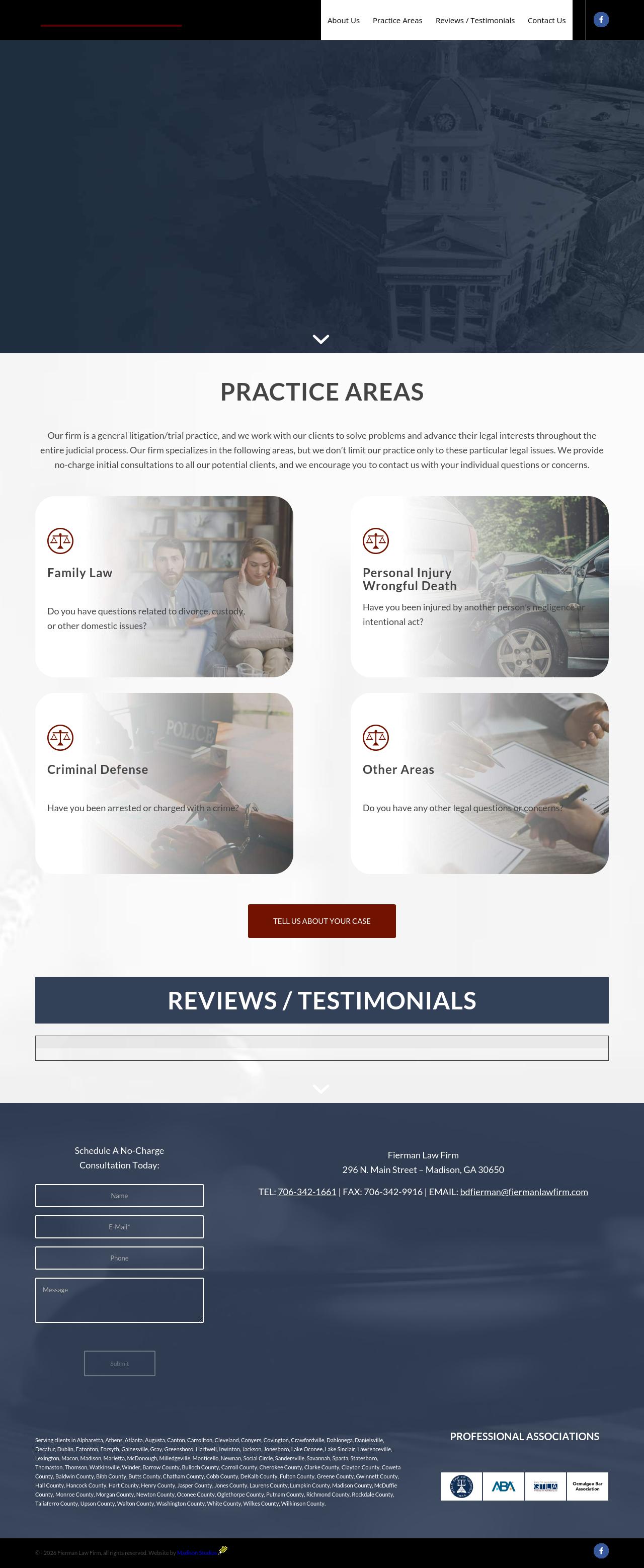 Fierman Law Office - Madison GA Lawyers