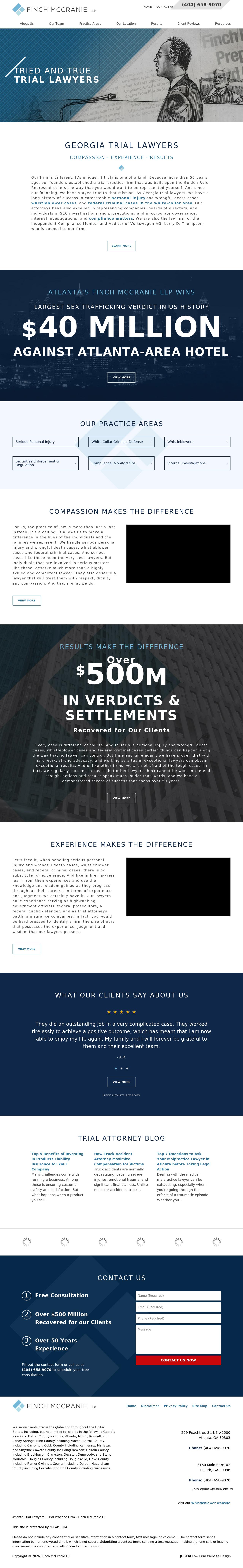 Finch McCranie, LLP - Atlanta GA Lawyers