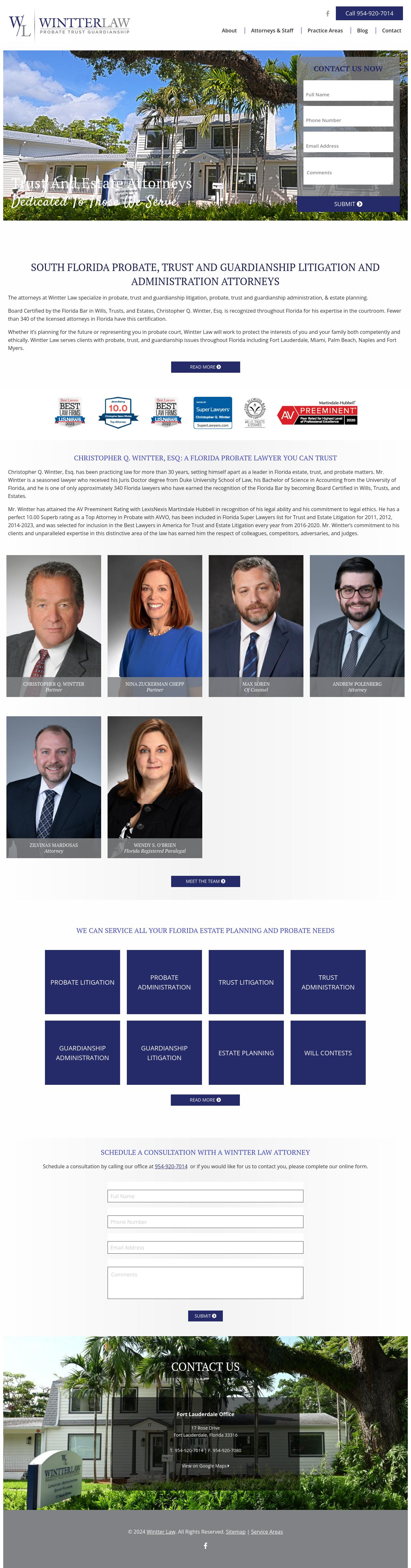 Wintter & Associates, P.A. - Hollywood FL Lawyers