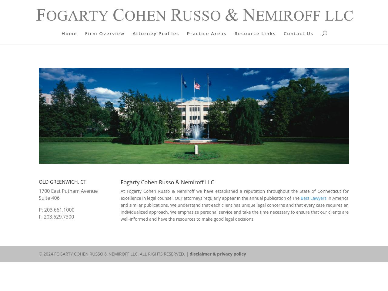Fogarty Cohen Selby & Nemiroff LLC - Old Greenwich CT Lawyers