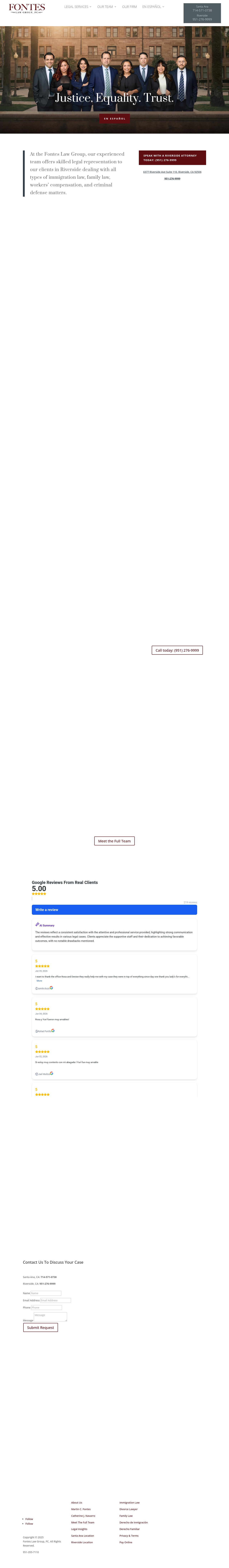 Fontes Law Group Riverside - Riverside CA Lawyers