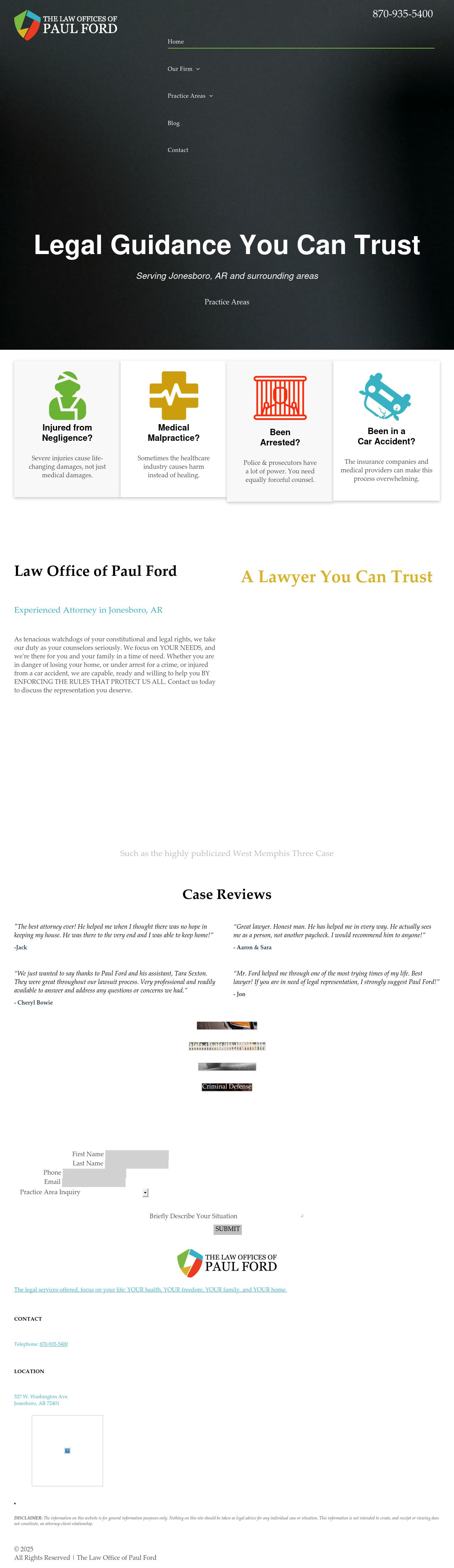 Ford & Cook, PLC - Jonesboro AR Lawyers