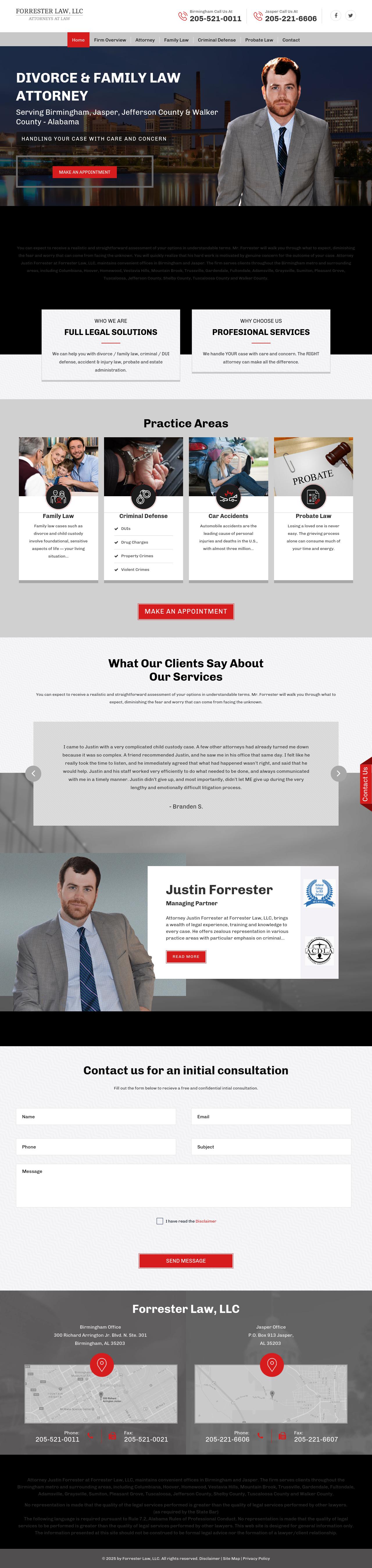 Forrester Law, LLC - Birmingham AL Lawyers