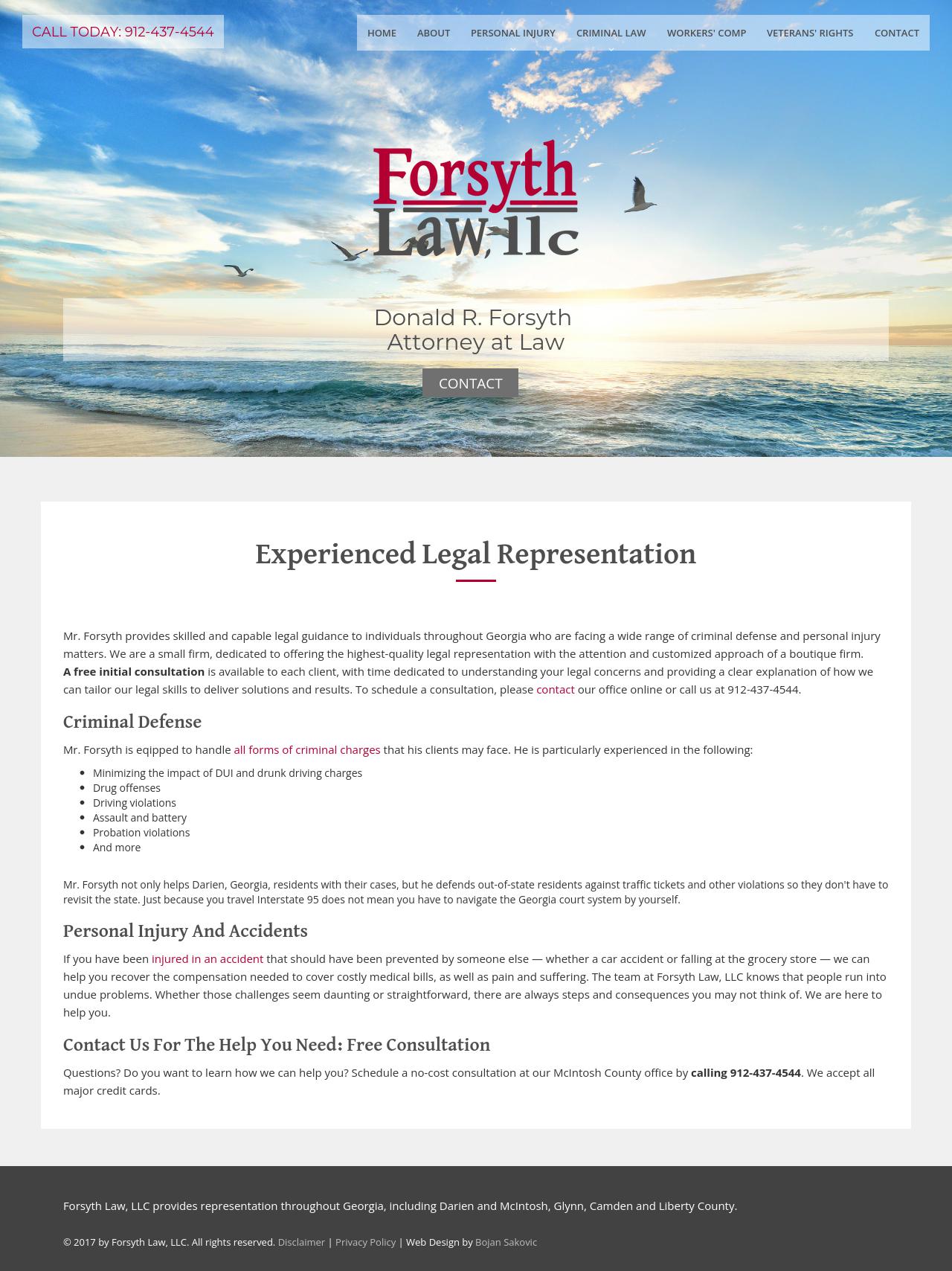 Forsyth and Tucakovic Law Group, LLC - Darien GA Lawyers