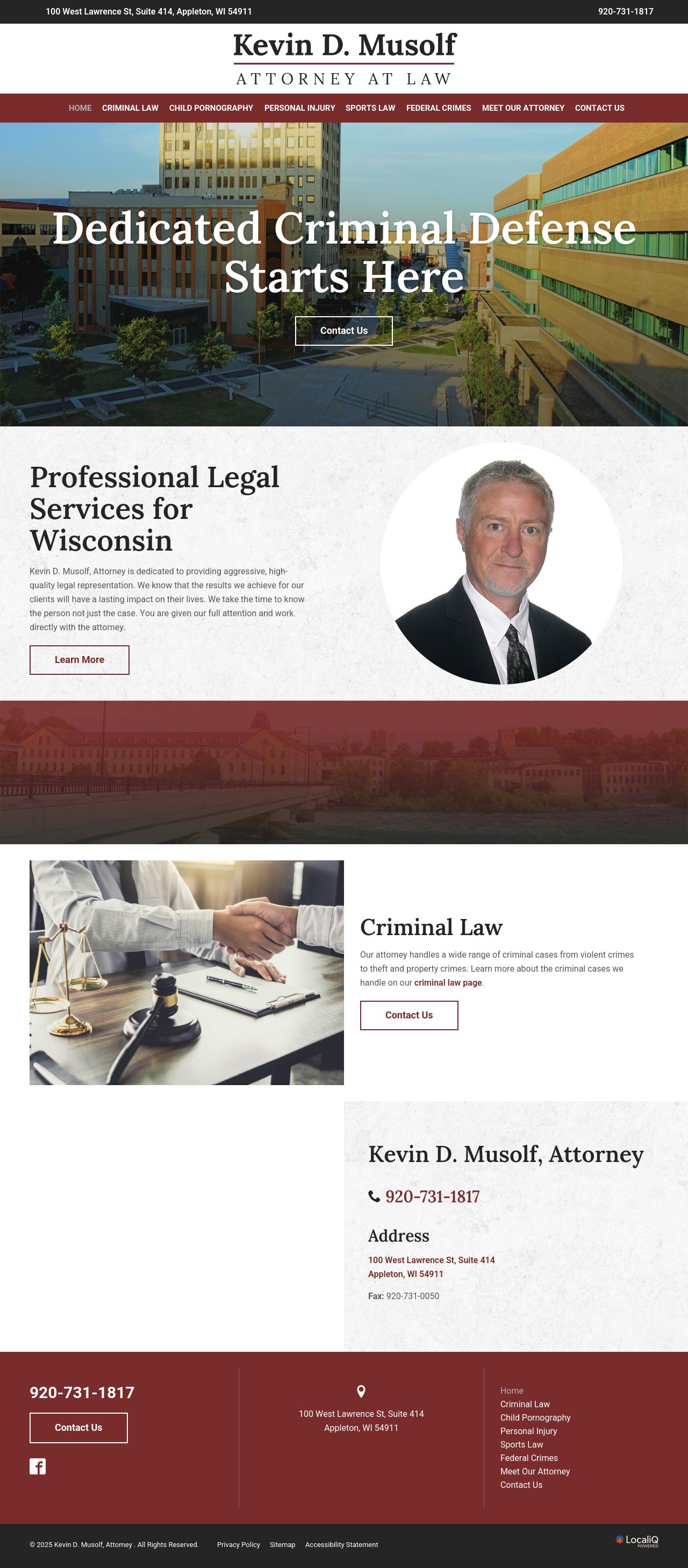 Foscato John A - Appleton WI Lawyers