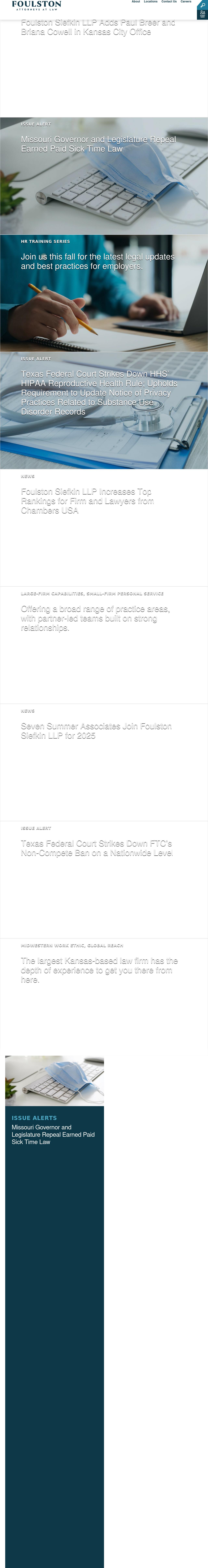 Foulston Siefkin LLP - Wichita KS Lawyers