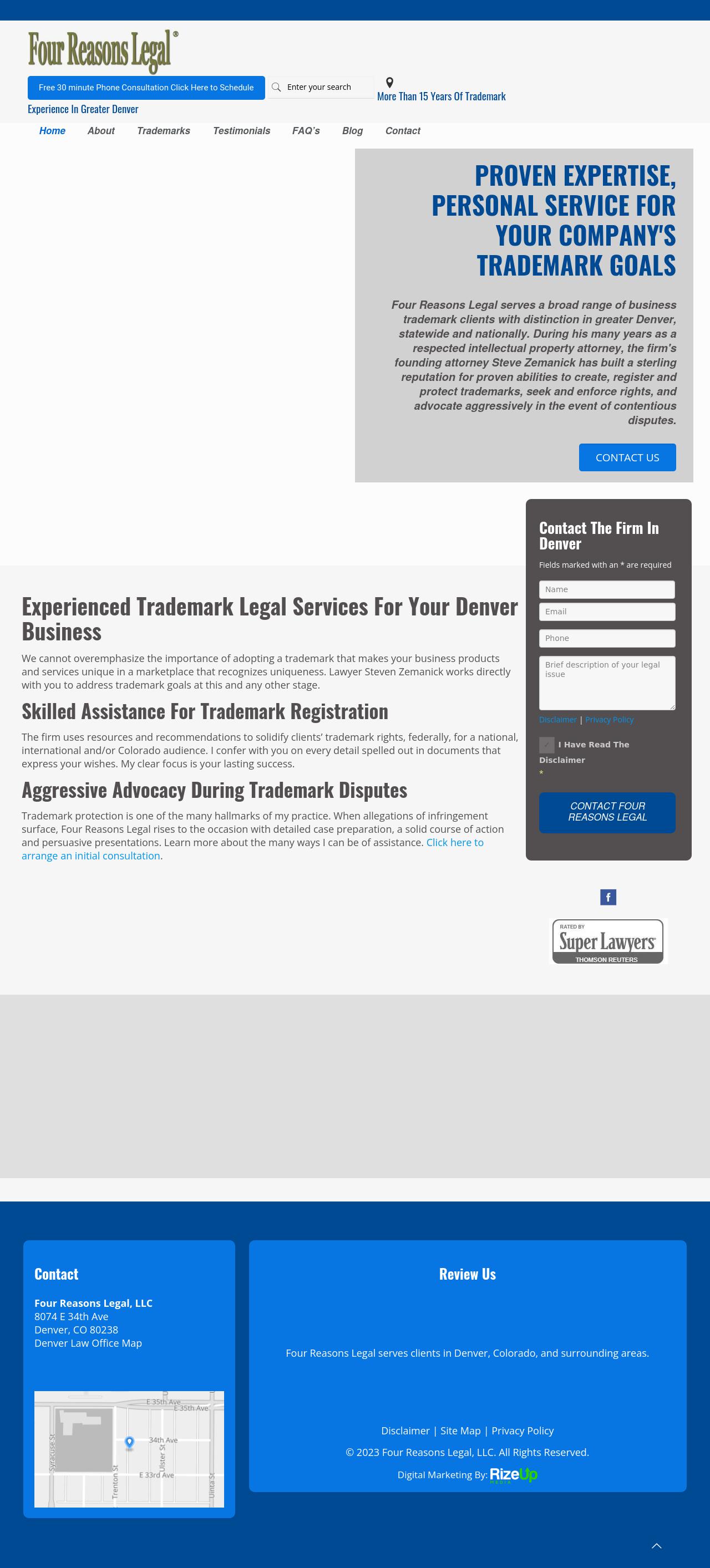 Four Reasons Legal, LLC - Denver CO Lawyers