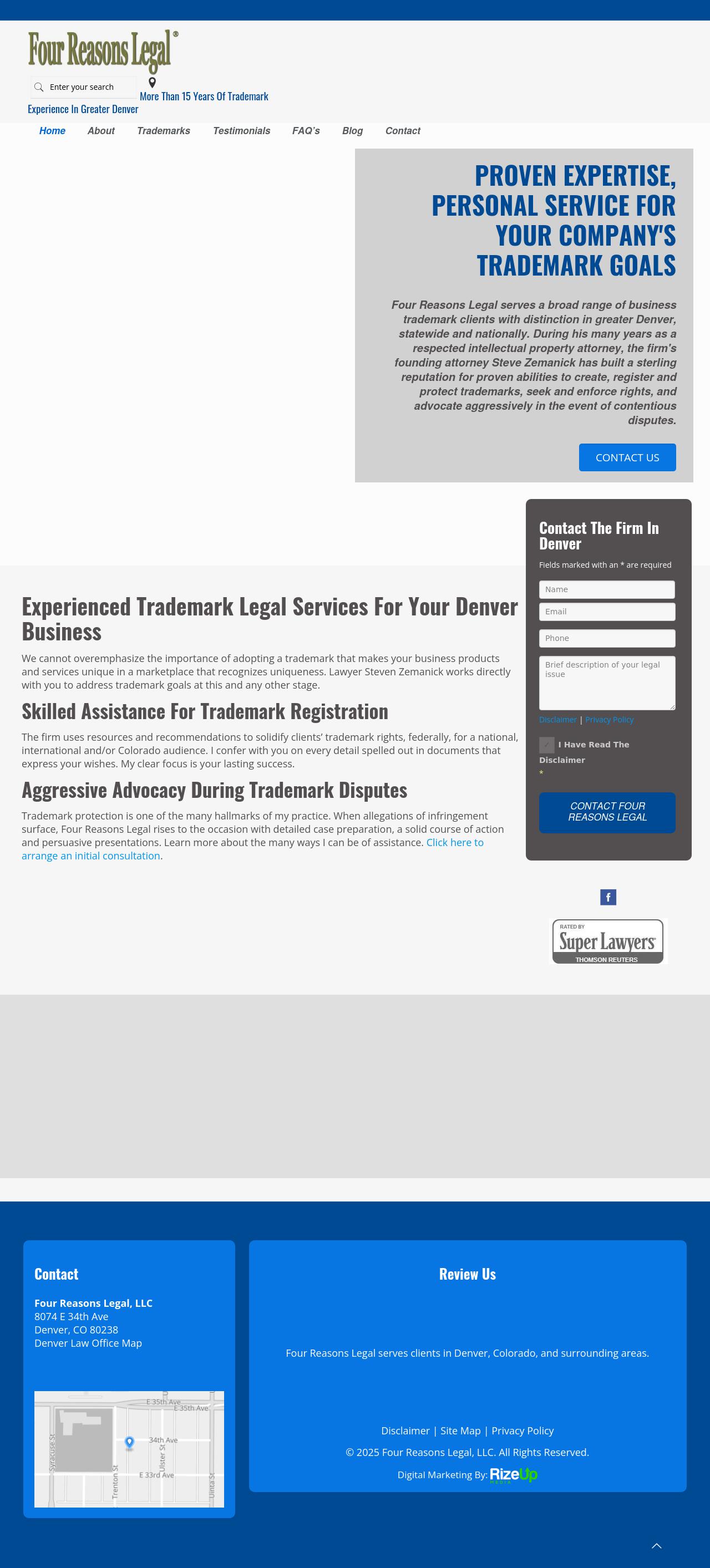 Four Reasons Legal, LLC - Denver CO Lawyers