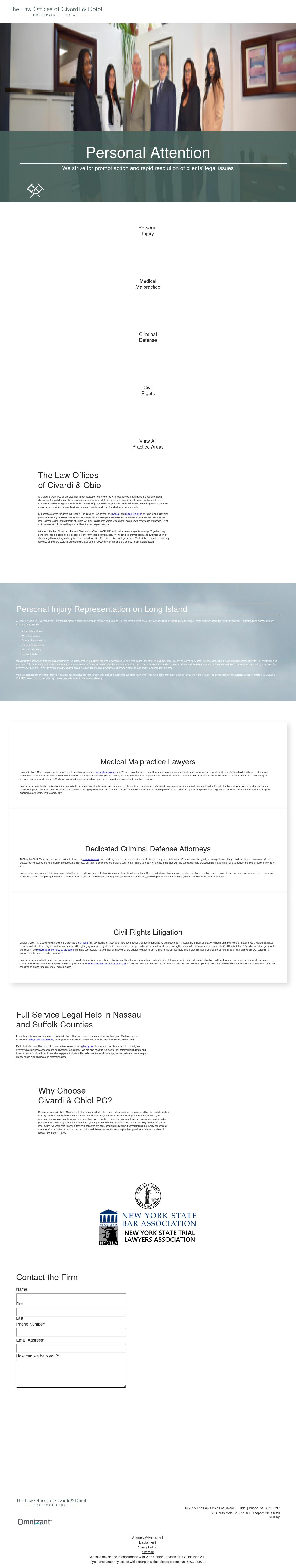 Civardi & Obiol PC - Freeport NY Lawyers