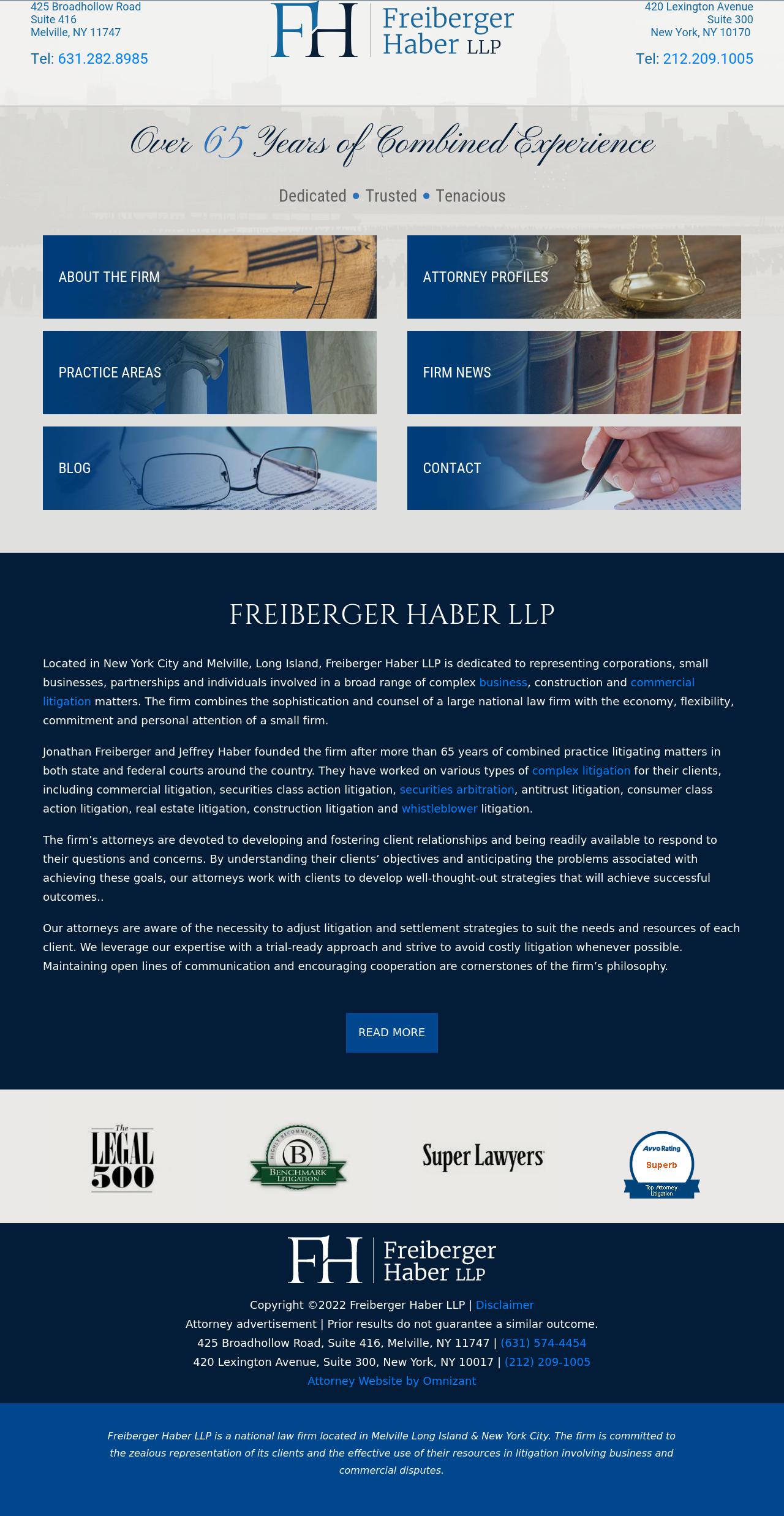 Freiberger Haber LLP - New York NY Lawyers