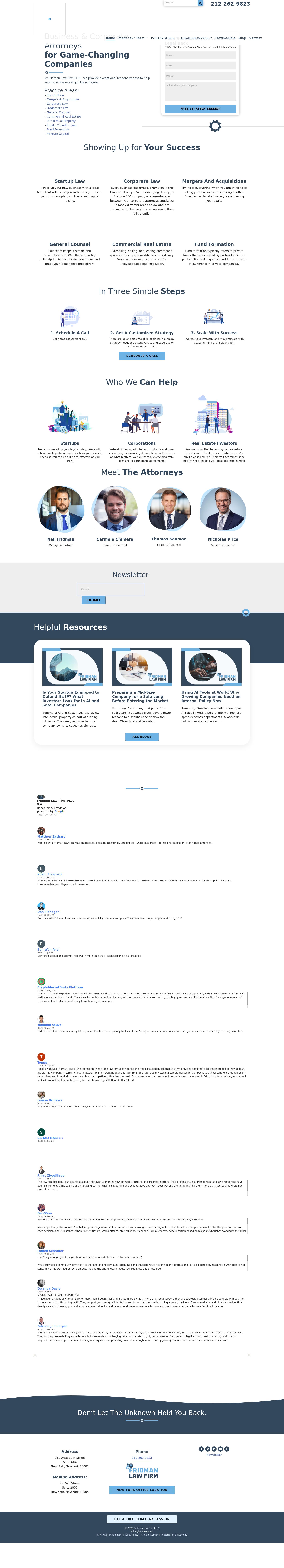 Fridman Law Firm PLLC - New York NY Lawyers