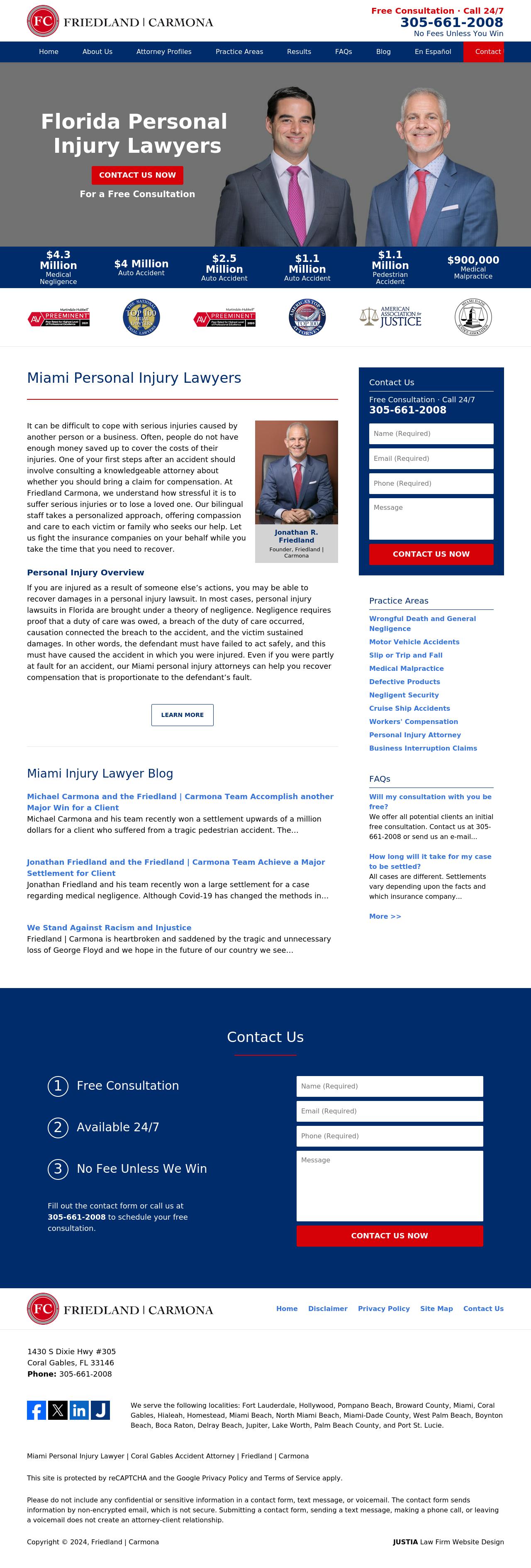 Friedland Law Group - Miami FL Lawyers