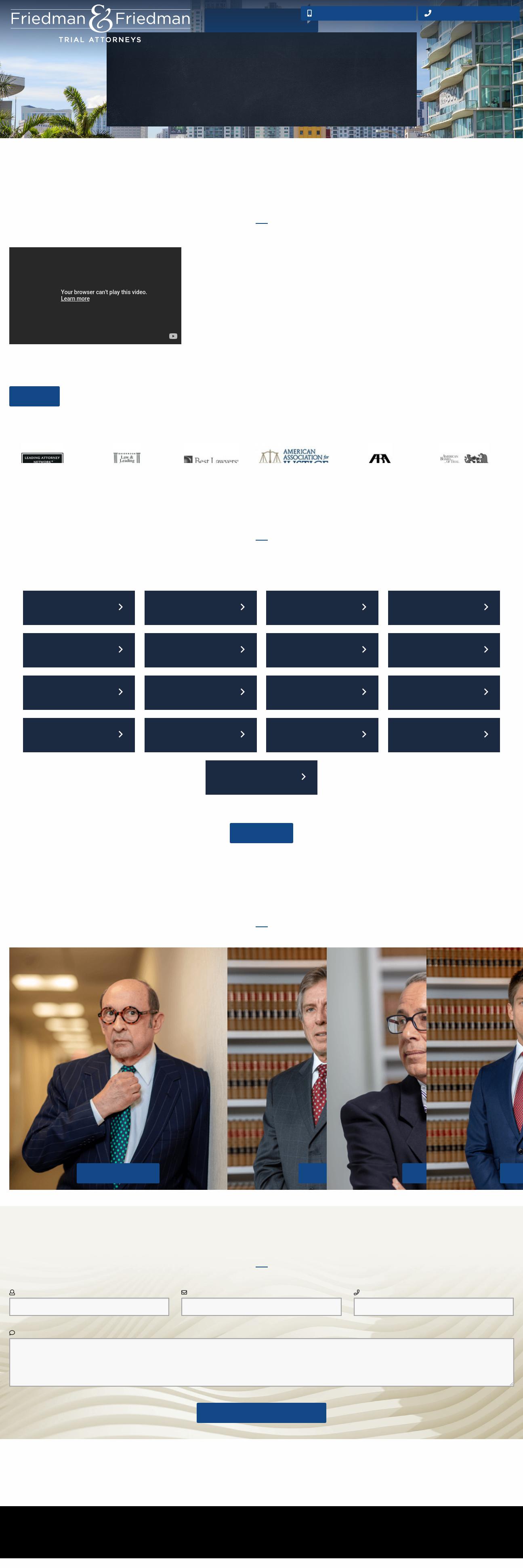 Friedman & Friedman PA- - Miami FL Lawyers
