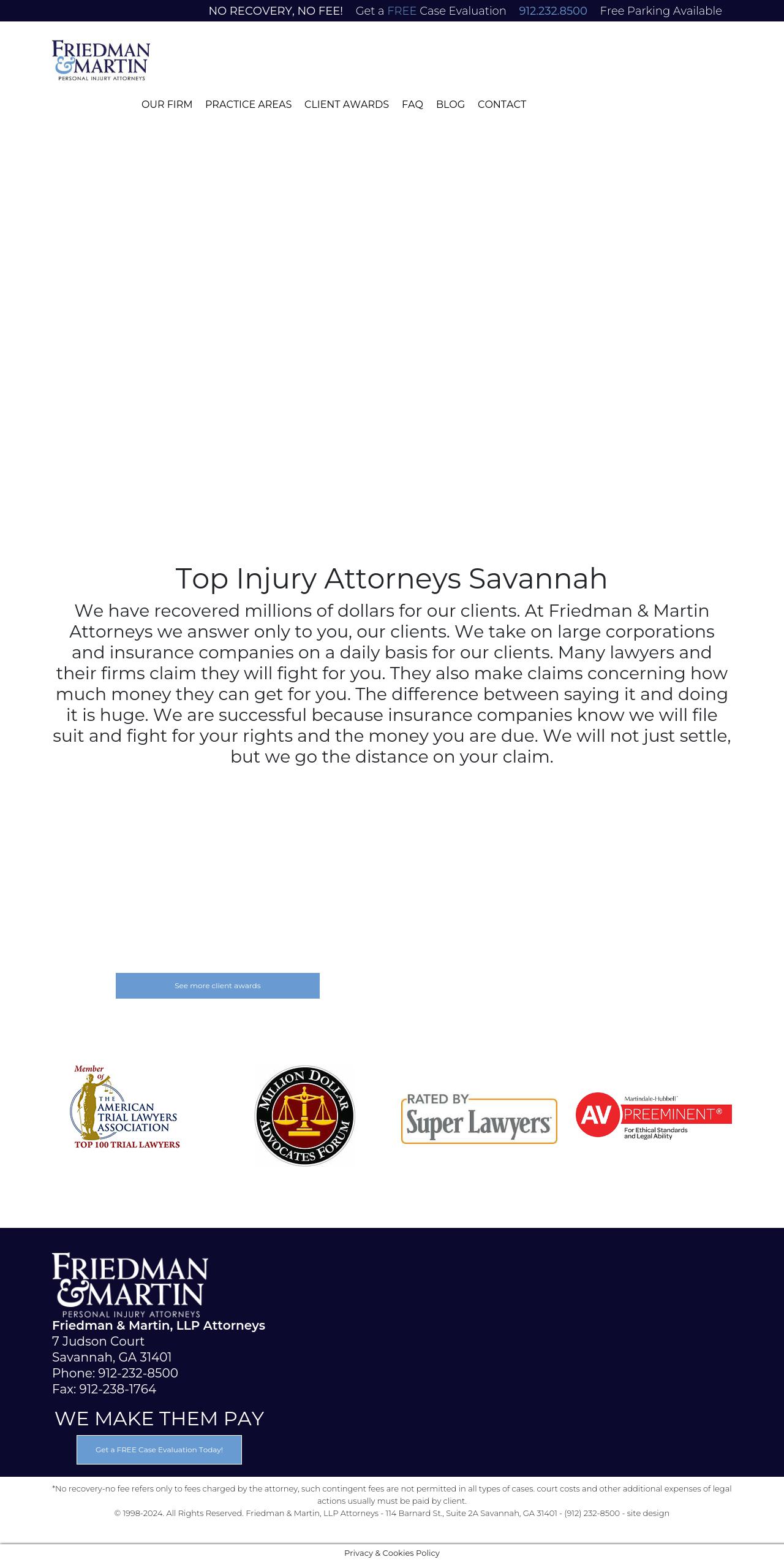 Friedman & Martin, LLP - Savannah GA Lawyers