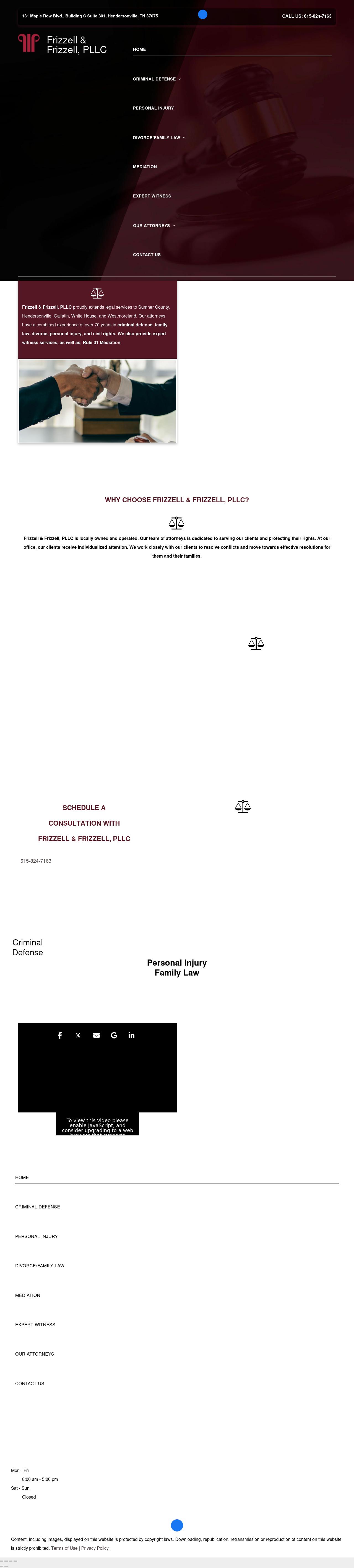 Frizzell & Frizzell PLLC - Gallatin TN Lawyers