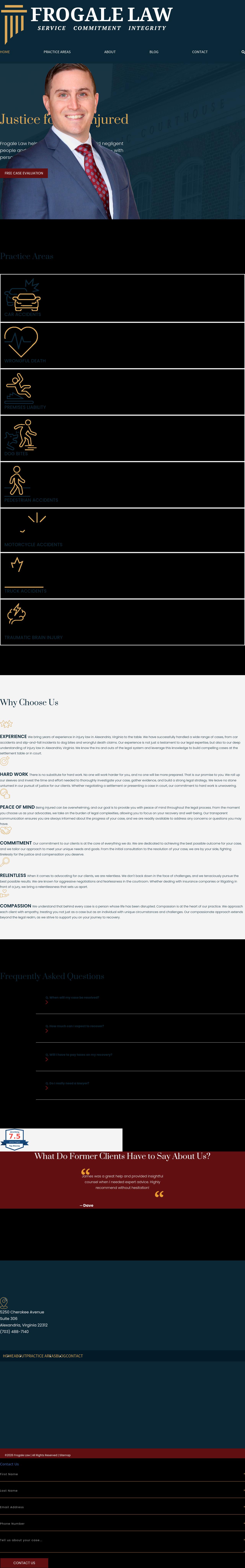 Frogale Law - Alexandria VA Lawyers
