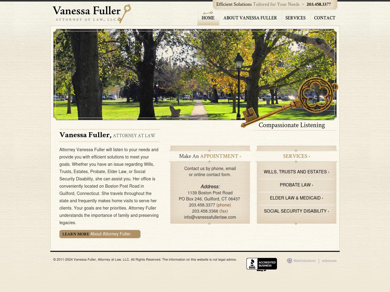 Fuller Vanessa Atty At Law LLC - Guilford CT Lawyers