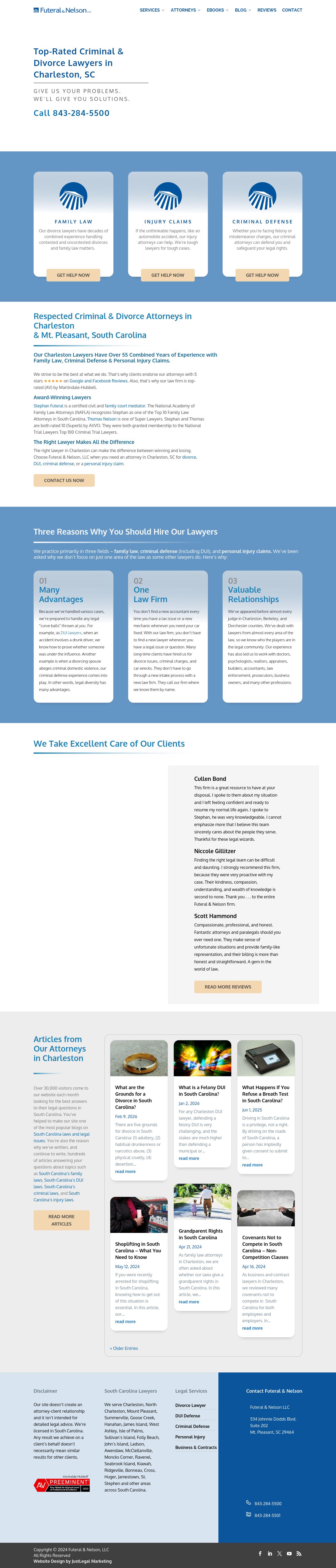 Futeral & Nelson, LLC - Mt Pleasant SC Lawyers