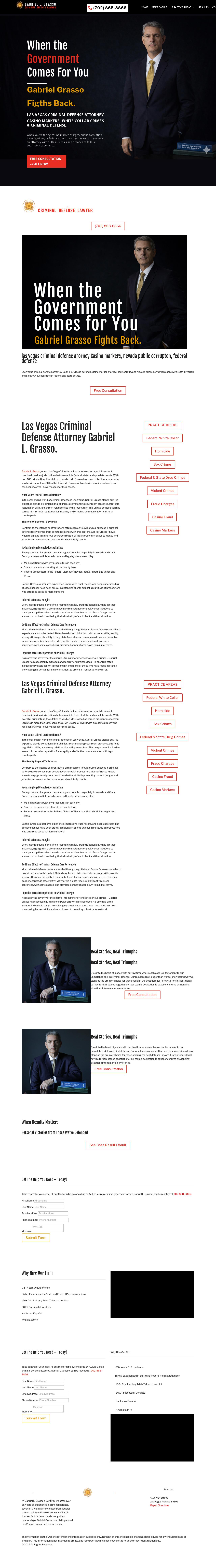 Gabriel L. Grasso - Las Vegas NV Lawyers